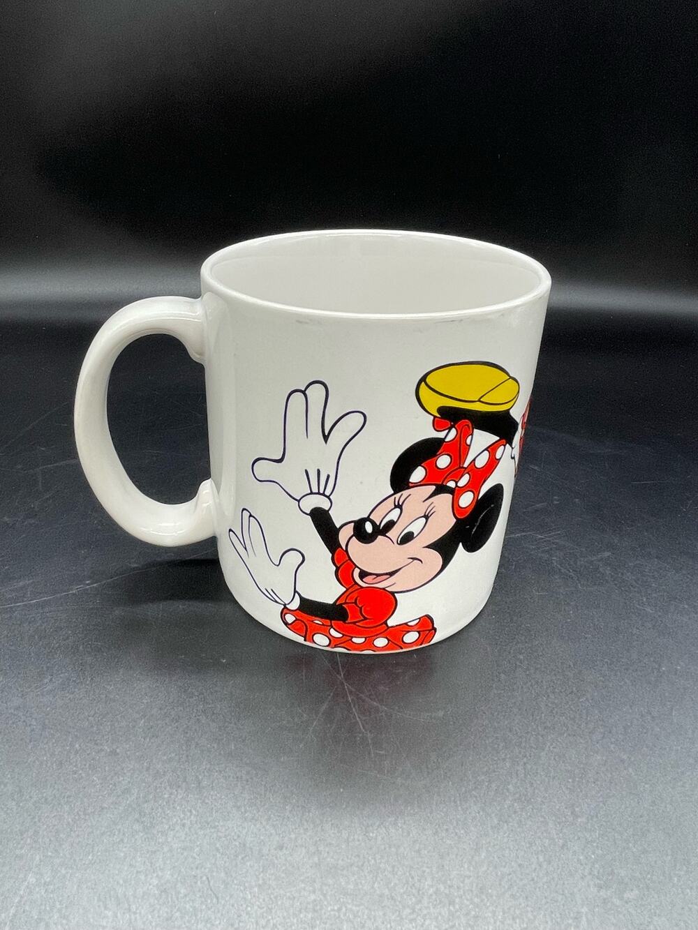 Disney Minnie Mouse Ceramic Coffee Mug 3.75" Made in Korea